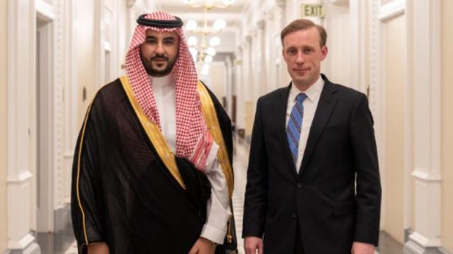 تفاصيل اجتماع خالد بن سلمان مع سوليفان في واشنطن