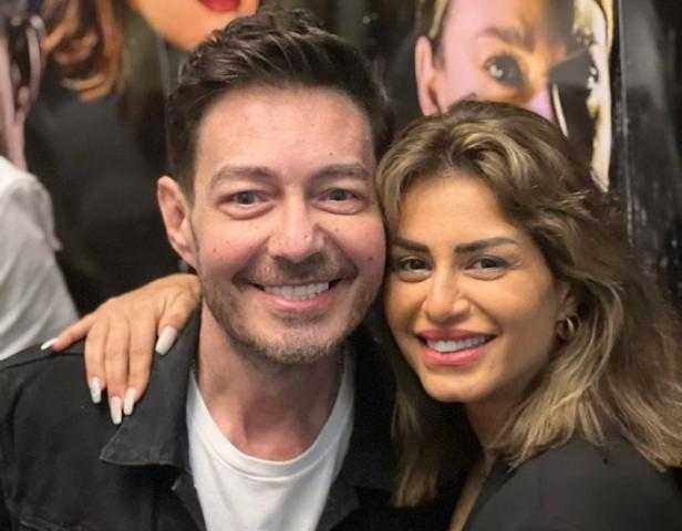 منة فضالي تدعم أحمد زاهر في أول أيام عرض «فارس» - صور