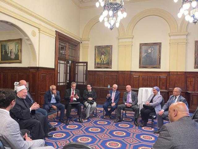 المفتي في بريطانيا: العالم في حاجة للمنهج المصري الوسطي