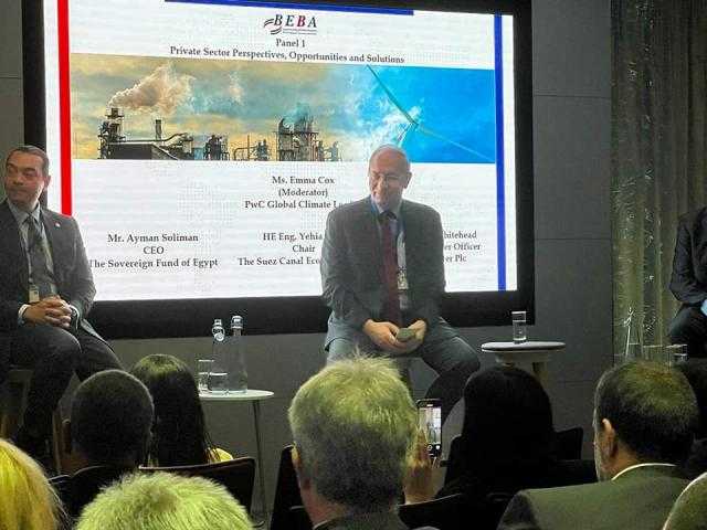 رئيس اقتصادية السويس يطرق أبواب الاستثمار الإنجليزي لمشروعات الاقتصاد الأخضر
