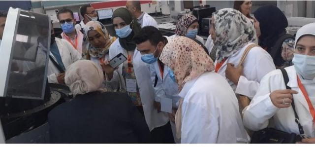 وفد هيئة الطاقة الذرية العربية يزور مستشفى علاج أورام الأطفال 57357