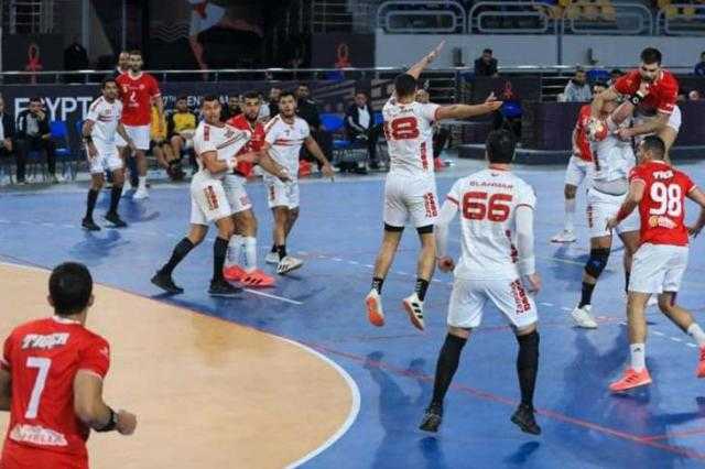 نهائي كأس الكؤوس.. الأهلي يتعادل مع الزمالك 15-15 في الشوط الأول