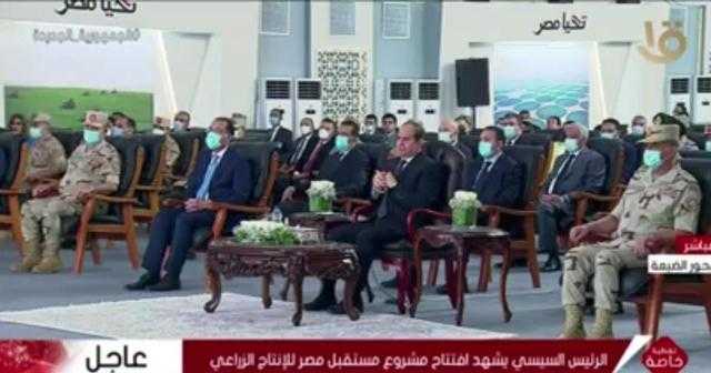 السيسي عن الزيادة السكانية: «هل إنتاجنا هيقدر يكافئ ده؟»