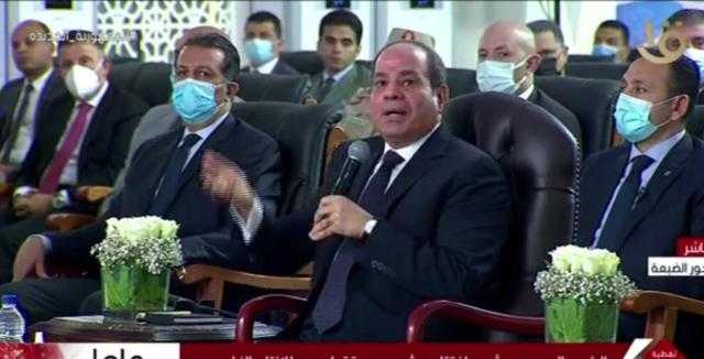 تعليق جديد من السيسي بشأن حصة مصر في المياه - فيديو