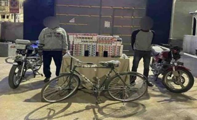 اعترفا بارتكاب 10 حوادث سرقة.. ضبط أخطر لصين في الغربية