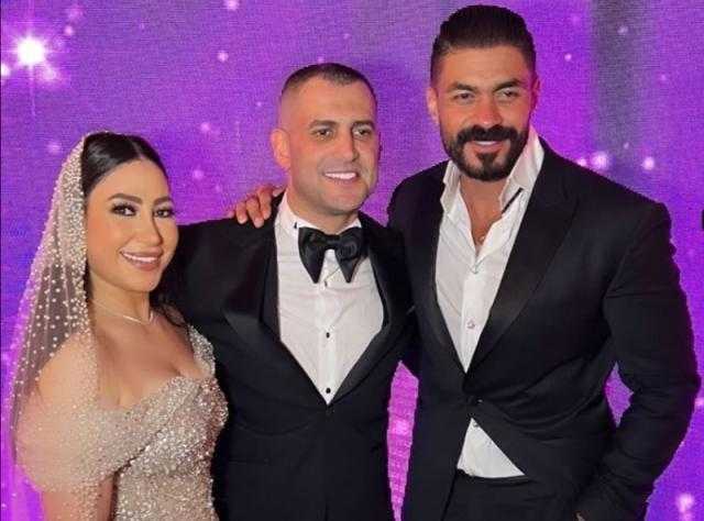 رسالة خاصة من خالد سليم لبوسي وزوجها بمناسبة حفل زفافهما