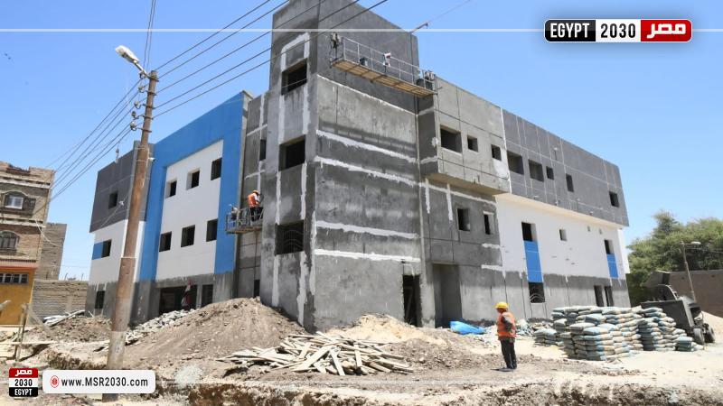جانب من مشروعات قطاع الصحة بقنا