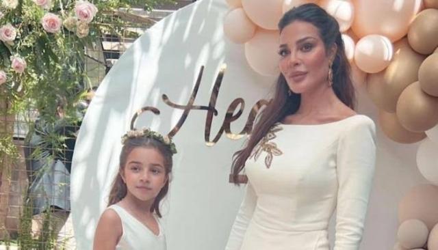 نادين نسيب نجيم في المناولة الأولى لابنتها تخطف الأنظار