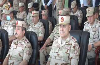 رئيس الأركان يتفقد معسكر إعداد وتأهيل مقاتلي شمال سيناء «فيديو»