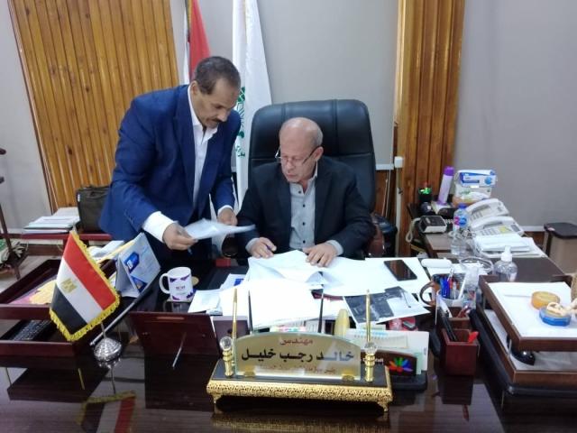  خالد رجب رئيس جهاز  بني سويف الجديدة 
