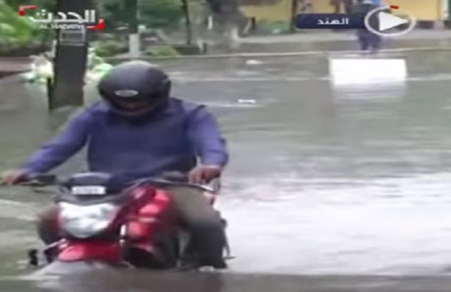 أثار مدمرة لفيضانات الهند «فيديو»