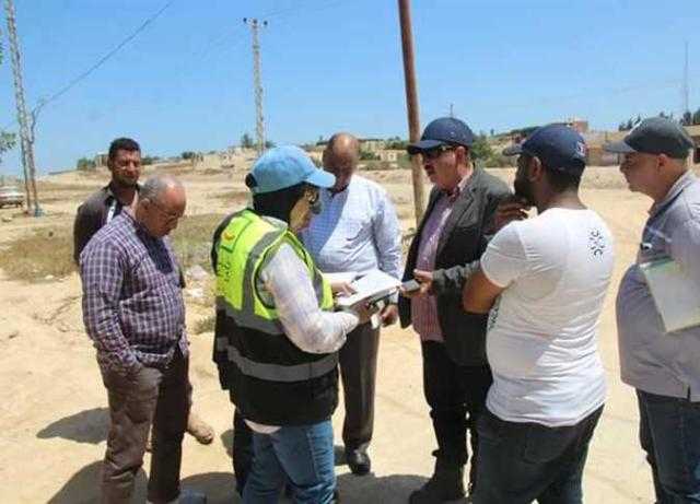 رئيس صرف إسكندرية يتفقد الموقف التنفيذي لمشروع الوصلات المنزلية بقرى حياة كريمة