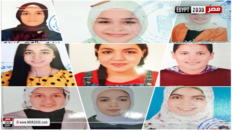أوائل الشهادة الإعدادية 2022 الجيزة