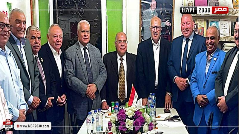 أعضاء الائتلاف الوطني للأحزاب السياسية المصرية أرشيفية