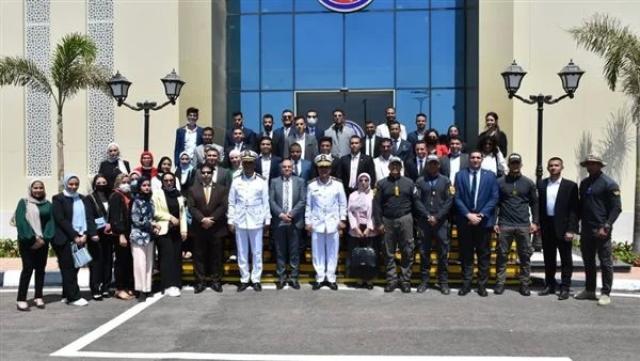 أكاديمية الشرطة تستقبل أعضاء الملتقى الأول لشباب الإعلاميين