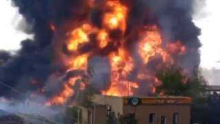 قصف روسي جديد يدمر مواقع بأكملها في دونيتسك الأوكرانية «فيديو»
