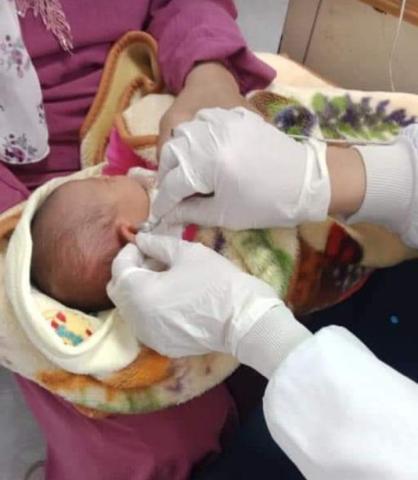 الكشف على الأطفال