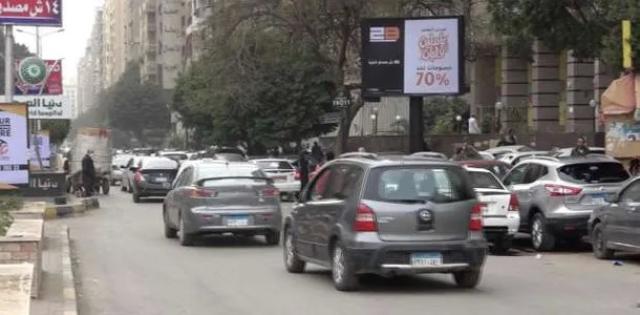 تفاصيل الحالة المرورية في القاهرة والجيزة اليوم الاثنين