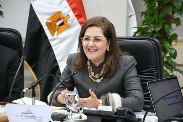 وزيرة التخطيط والتنمية الاقتصادية الدكتورة هالة السعيد