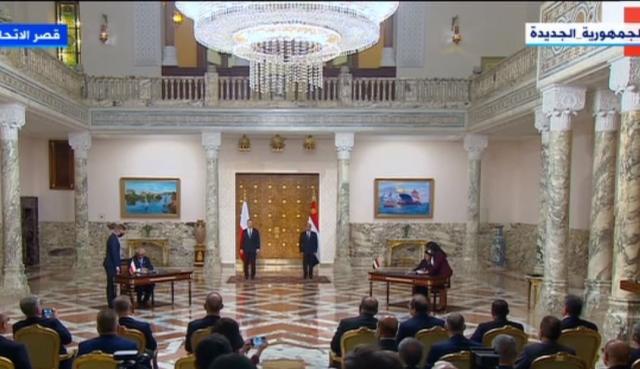 السيسي ونظيره البولندي يشهدان توقيع اتفاقيات ومذكرات تفاهم مشتركة