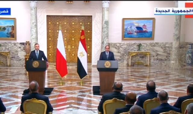 السيسي: بولندا تدعم مصر في مجال مكافحة الإرهاب بهذه الطريقة