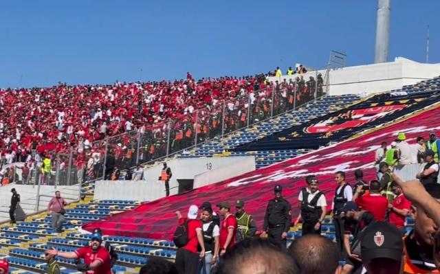 اشتباكات بين جماهير الوداد والأمن المغربي بسبب مدرجات الأهلي
