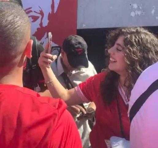 مايان السيد وسهر الصايغ في المغرب لحضور مباراة الأهلي في دوري الأبطال