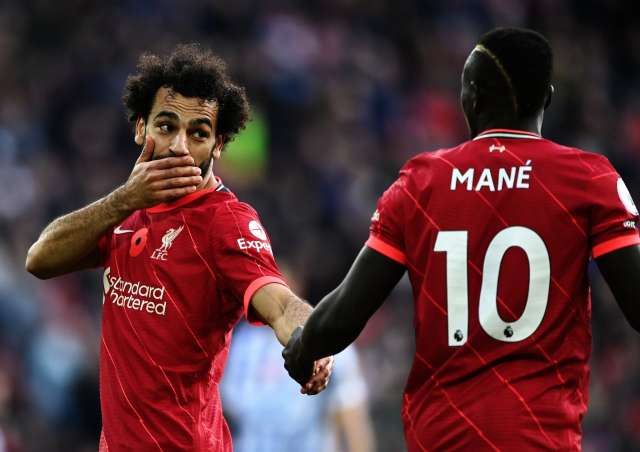 محمد صلاح وساديو ماني