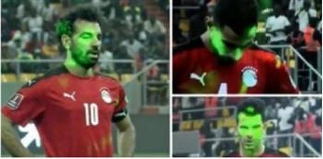 منتخب مصر والليزر