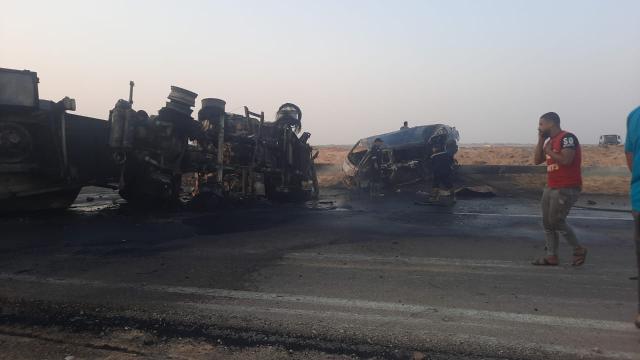 صورة من الحادث