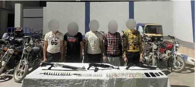 ارتكبوا 28 واقعة.. سقوط أخطر عصابة لسرقة الدراجات النارية بدمياط