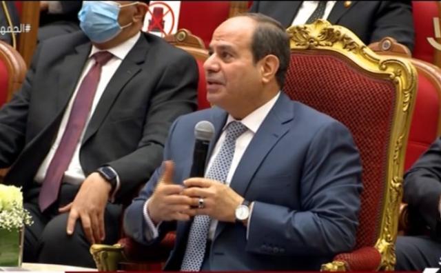 السيسي: « بالإرادة والأمل هيبقى فيه إنجاز»