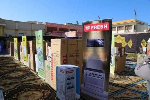 «يدوم الفرح».. حياة كريمة تجهز 200 عروس في الغربية- فيديو