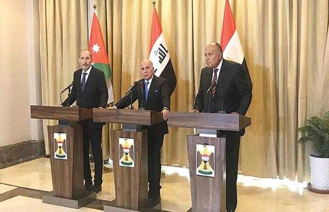 الخارجية العراقية: نسعى لتفعيل آلية التعاون الثلاثي مع مصر والأردن - «فيديو»