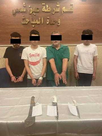 ضبط المتهمين بضرب مواطن وحلق شعره في عين شمس