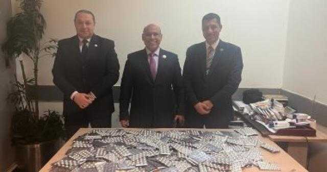 جمارك مطار القاهرة الدولي تضبط محاولة تهريب كمية من أدوية الإجهاض