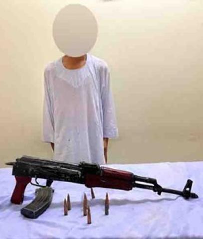 ضبط عنصر إجرامي بأسوان بحوزته سلاح غير مرخص