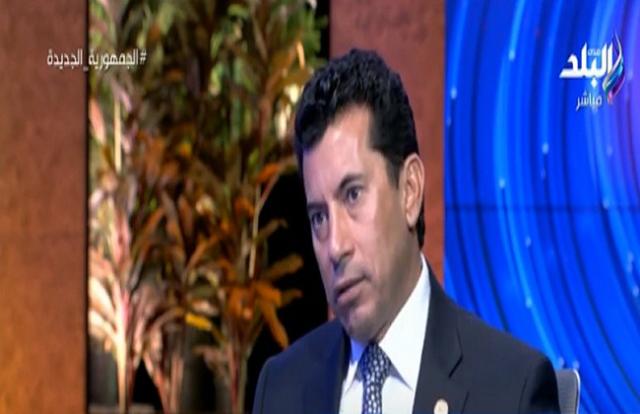 أحمد موسى يواجه وزير الرياضة والأخير يرد «فيديو»