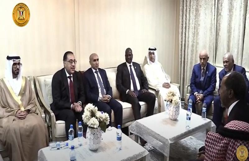 شاهد.. لقاء رئيس الوزراء برئيس الصومال «فيديو»