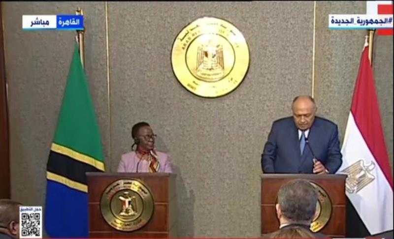 سامح شكري: «نتوافق مع تنزانيا حول قضايا مكافحة الإرهاب»