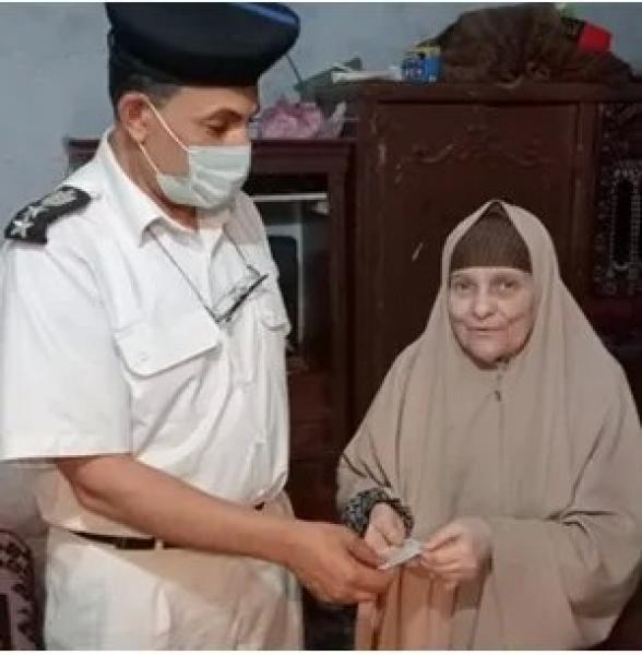 إيفاد مأمورية من الأحوال المدنية استجابة لاستغاثة سيدة بالشرقية