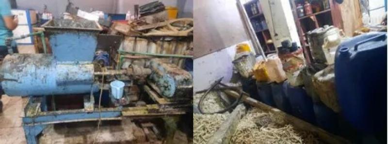 ضبط مصنع مستحضرات تجميل دون ترخيص بالقاهرة