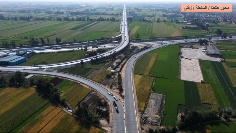 مشروعات الطرق والكباري في 6 محافظات