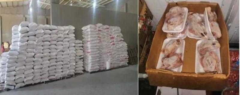 شرطة التموين تضبط 7 أطنان أعلاف حيوانية مغشوشة في سوهاج