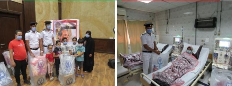 وزارة الداخلية توجه القوافل الإنسانية بنطاق شمال سيناء وأسوان والأقصر