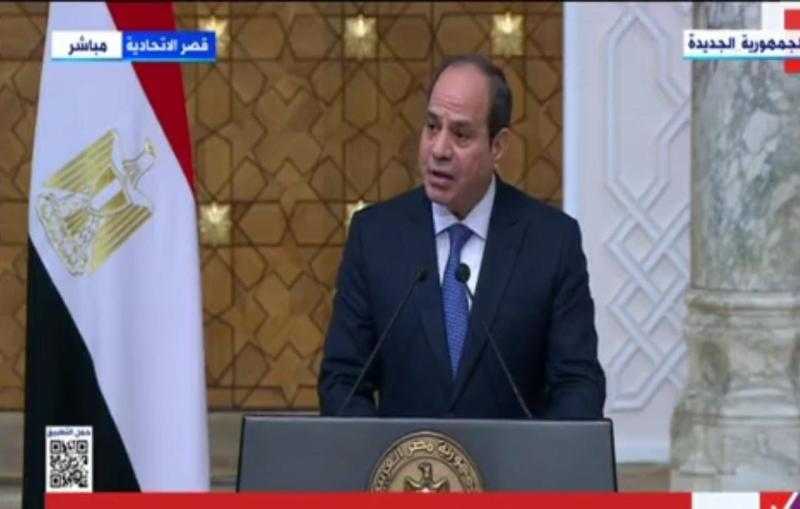 السيسي يؤكد دعم مصر في سبيل التوصل إلى حل سياسي عادل للأزمة اليمنية