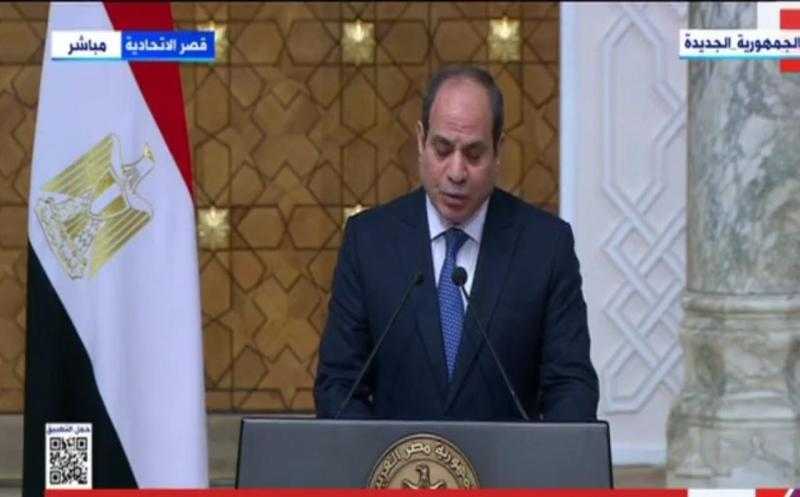 السيسي يحذر من خطر جديد.. ويعلق: «يجب الإنهاء في أسرع وقت»