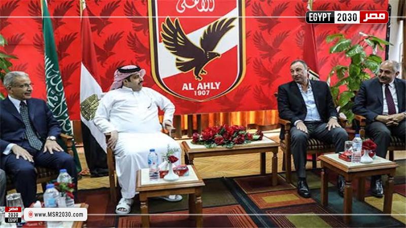 محمود الخطيب رئيس الأهلي