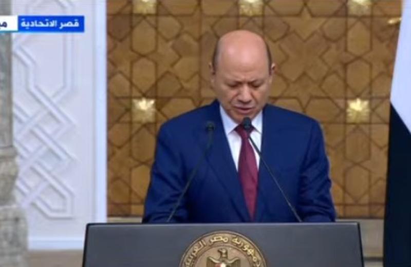 مجلس القيادة الرئاسي اليمني: مصر ساعدتنا على الاستقلال «فيديو»