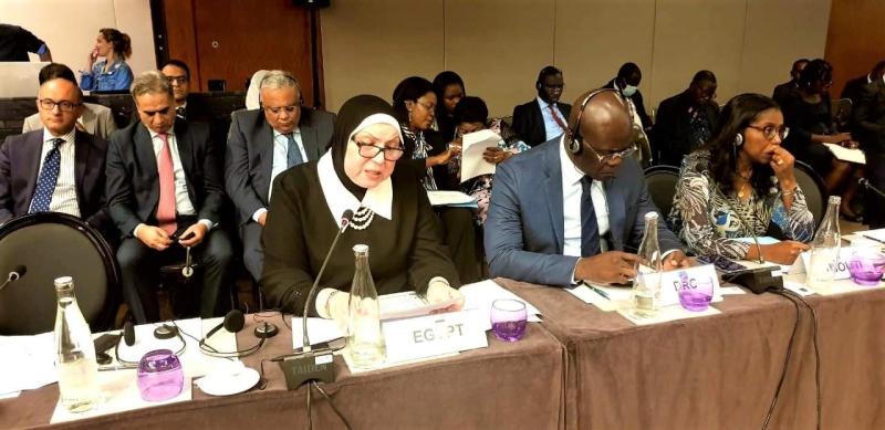 وزيرة التجارة والصناعة تؤكد تعزيز الجهود المشتركة بين الدول الإفريقية